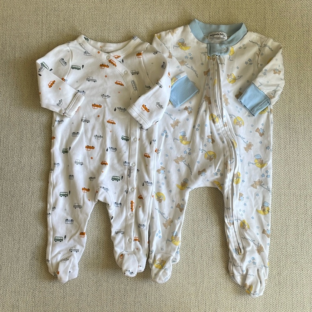 Baby boy footie bundle
